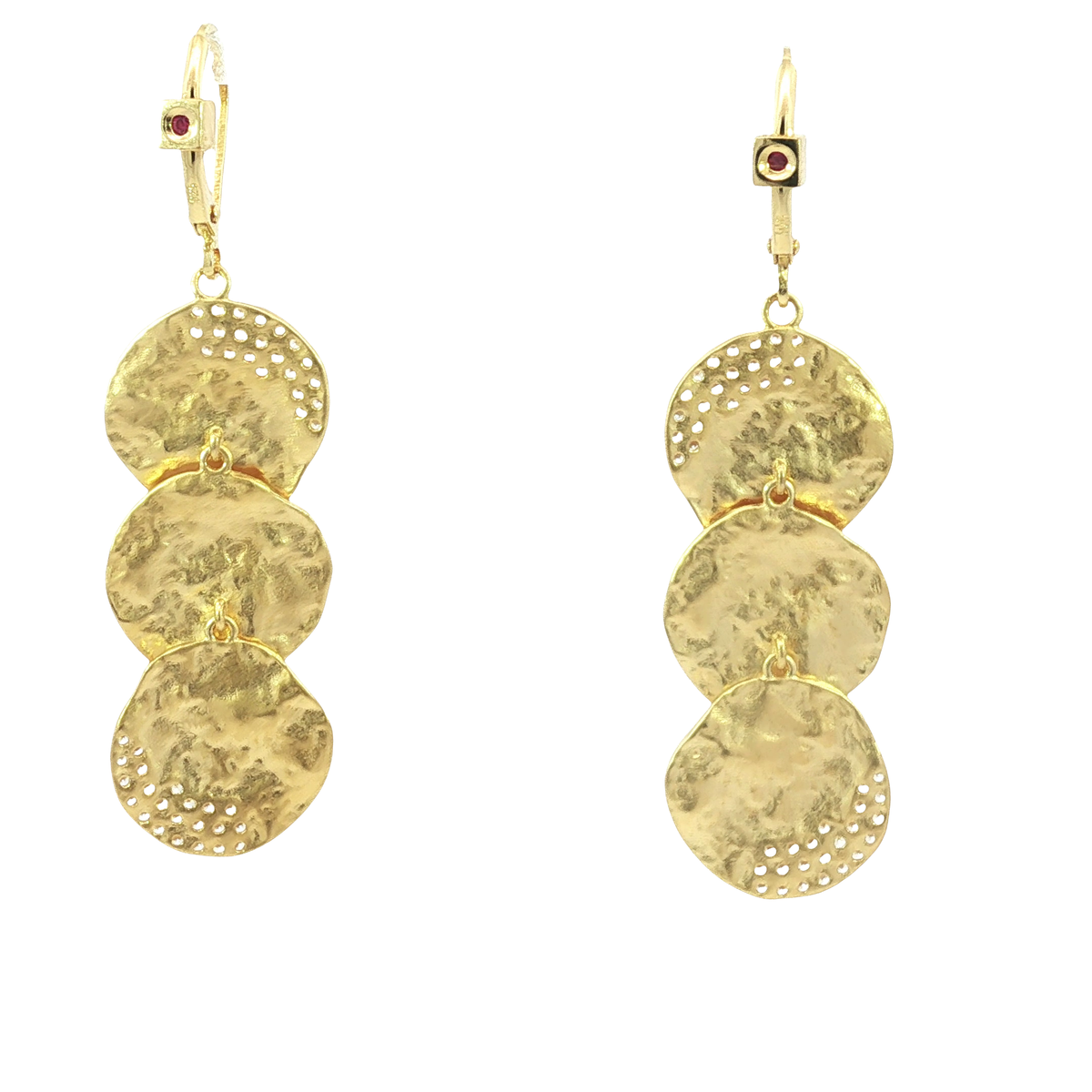 925 White Silver Earrings | Carroll's (view 3)