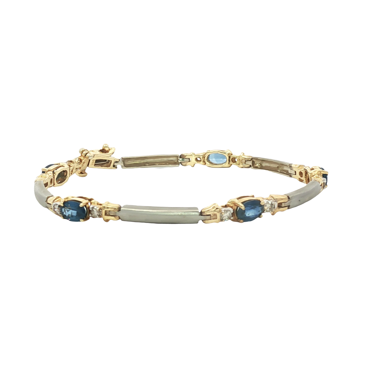 Estate 14K Sapphire Bracelets | Carroll's (view 5)
