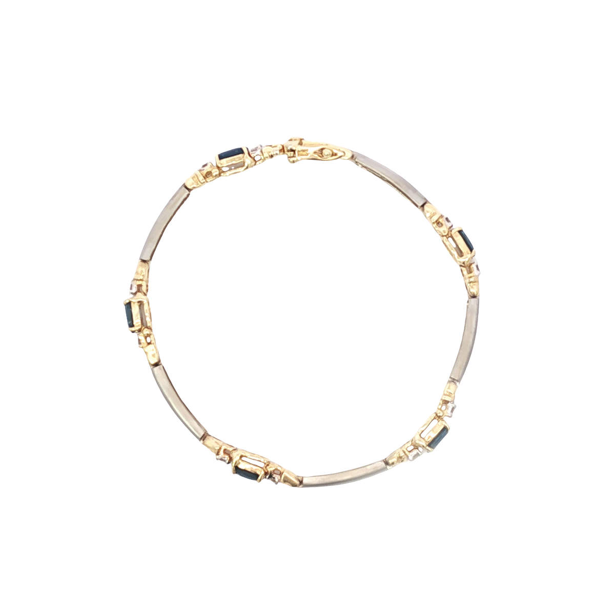 Estate 14K Sapphire Bracelets | Carroll's (view 2)