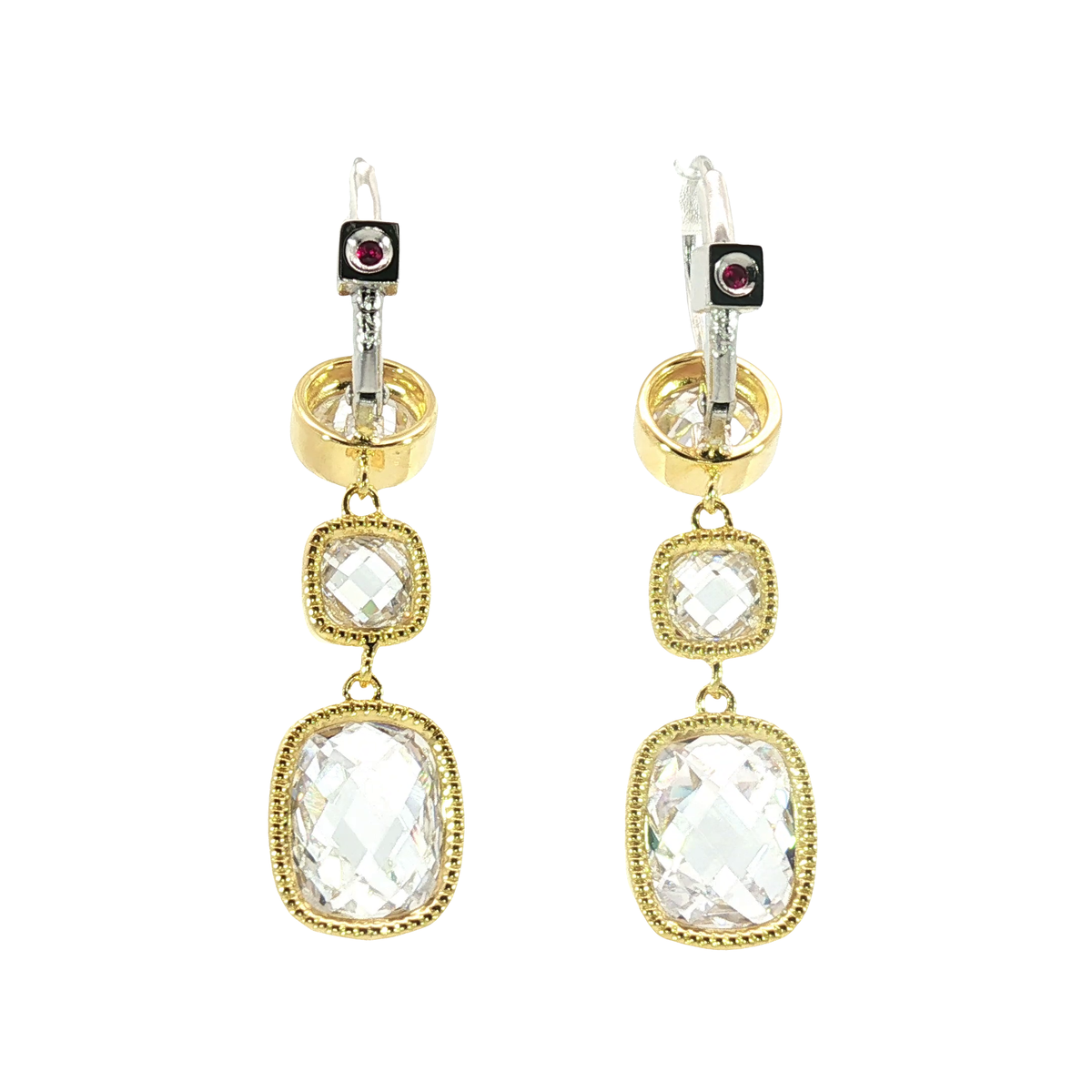 925 White Silver Earrings | Carroll's (view 7)