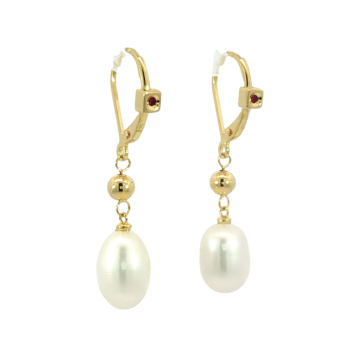 14K Yellow Other Earrings | Carroll's (view 4)