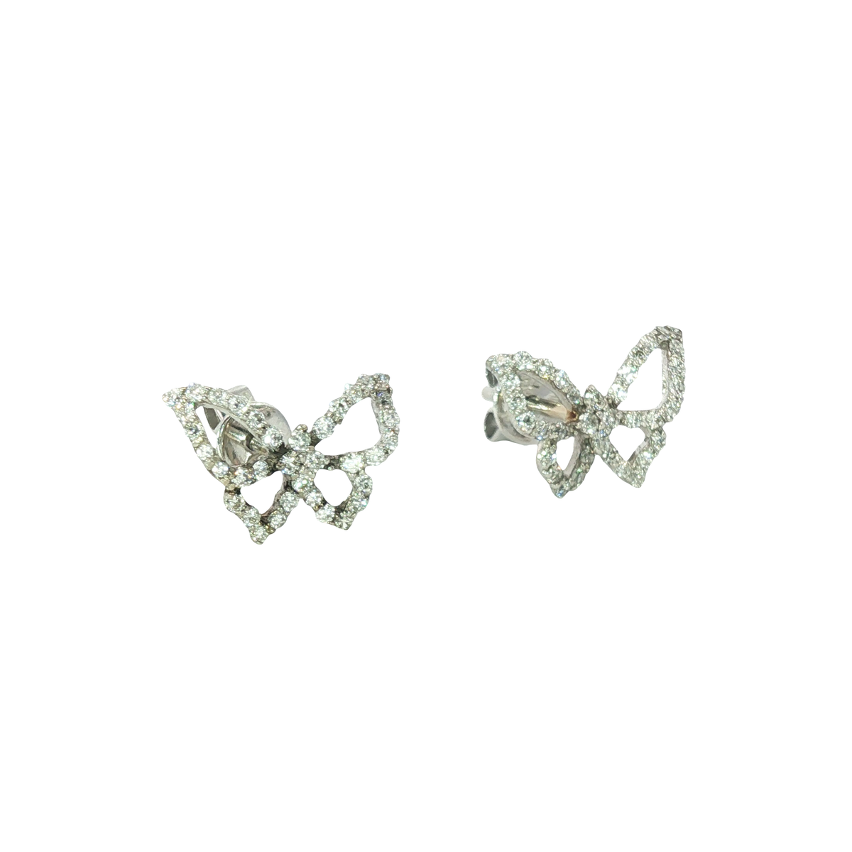 14K White Gold Earrings | Carroll's (view 4)
