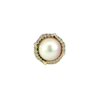 14K Yellow Gold with Mabe Pearl Cocktail Ring
