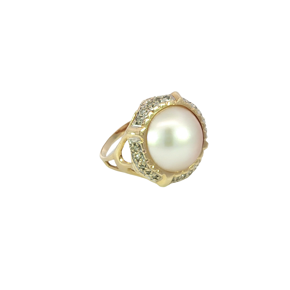 Estate 14K Pearl Fashion Rings | Carroll's (view 4)