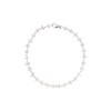 14K White Gold Lab Diamond Tennis Bracelet