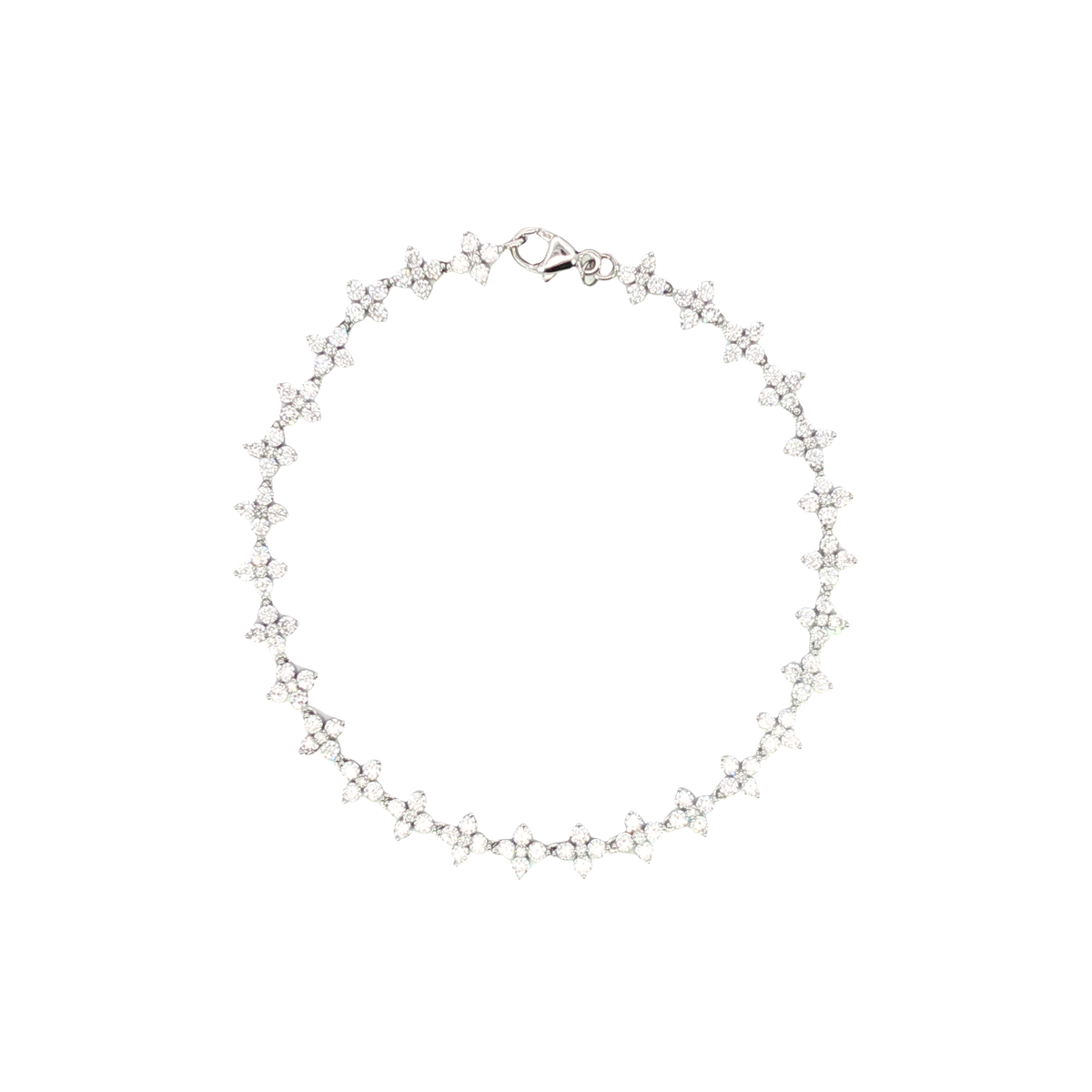 14K White Gold Bracelets | Carroll's