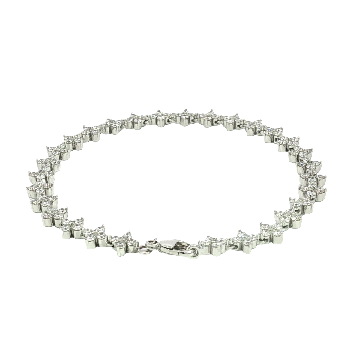 14K White Gold Bracelets | Carroll's (view 4)