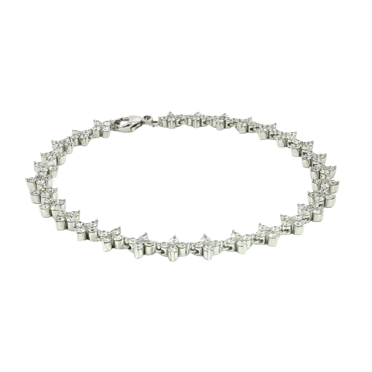 14K White Gold Bracelets | Carroll's (view 5)