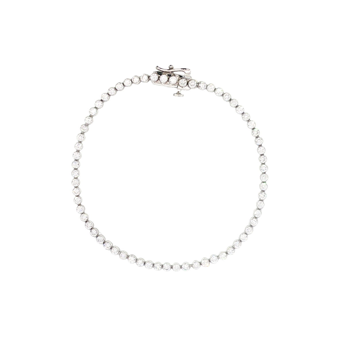14K White Gold Bracelets | Carroll's (view 5)