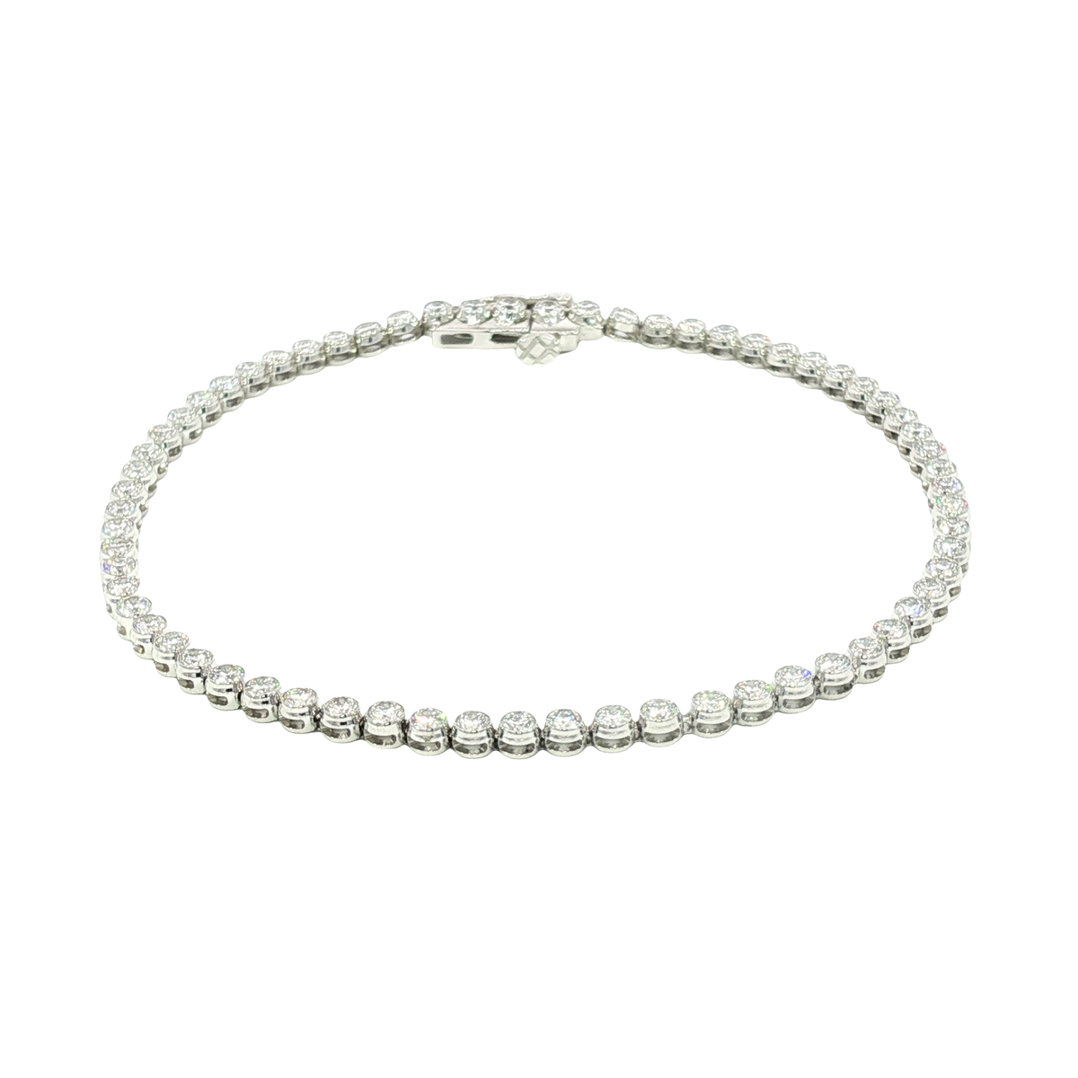14K White Gold Bracelets | Carroll's