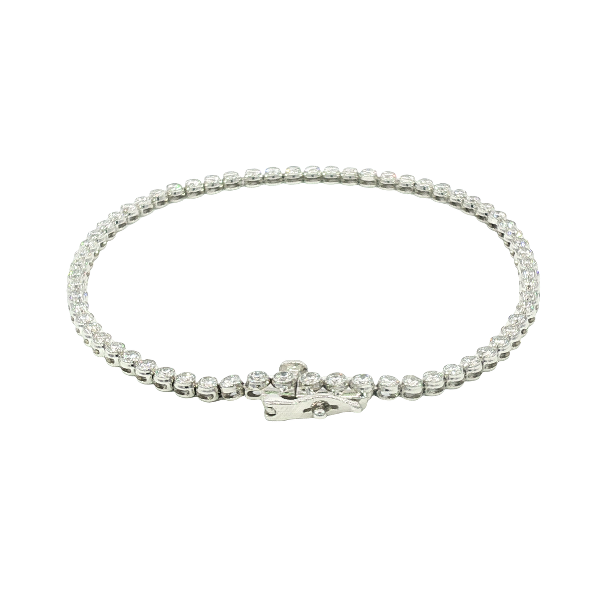 14K White Gold Bracelets | Carroll's (view 3)