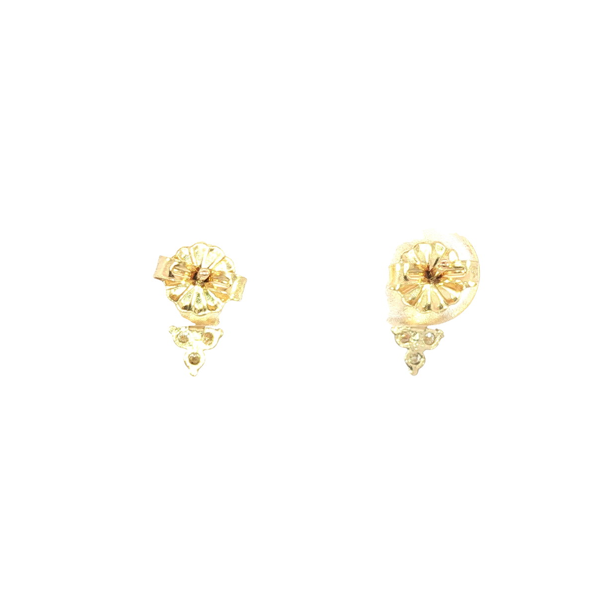 14K Yellow Gold Earrings | Carroll's (view 3)