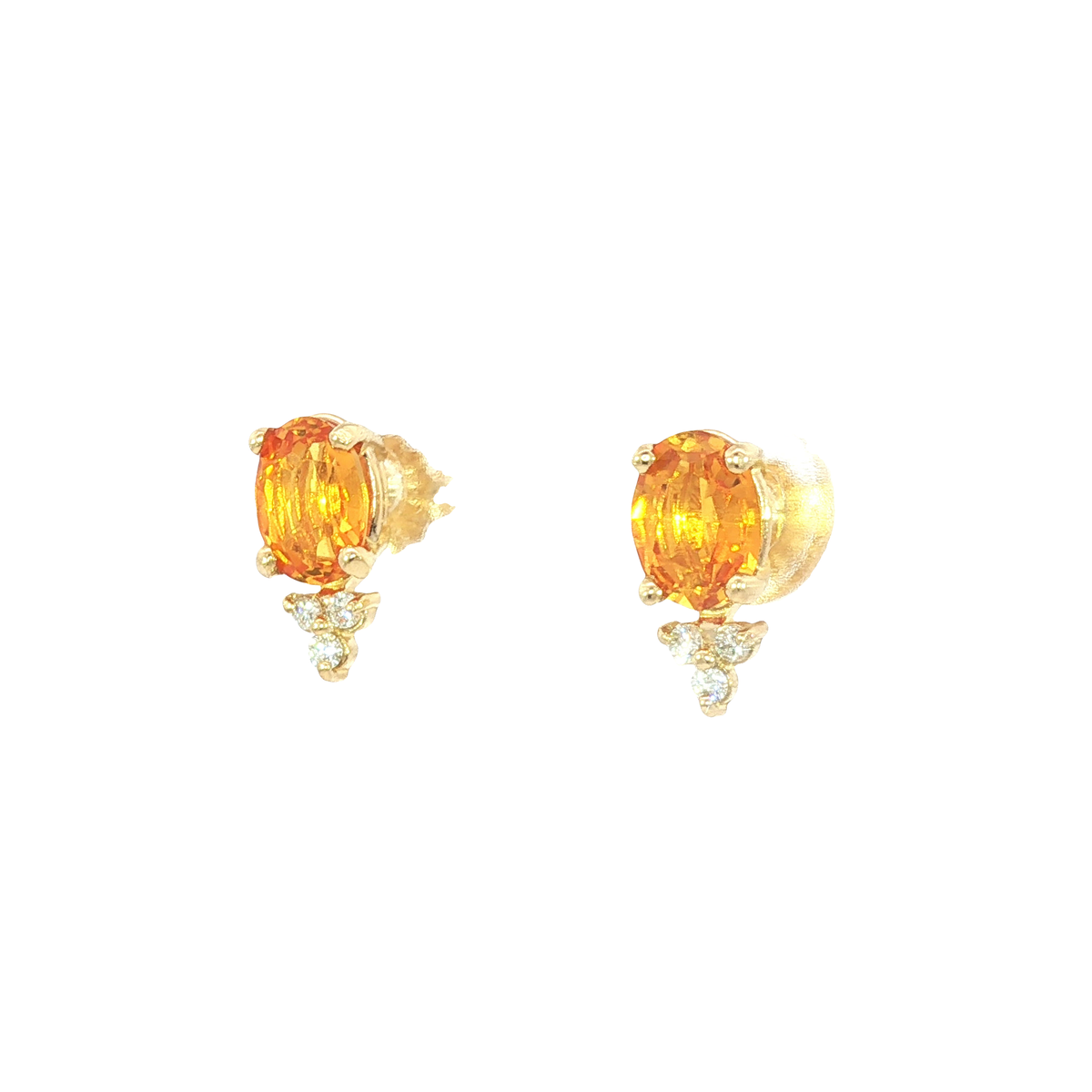 14K Yellow Gold Earrings | Carroll's (view 2)