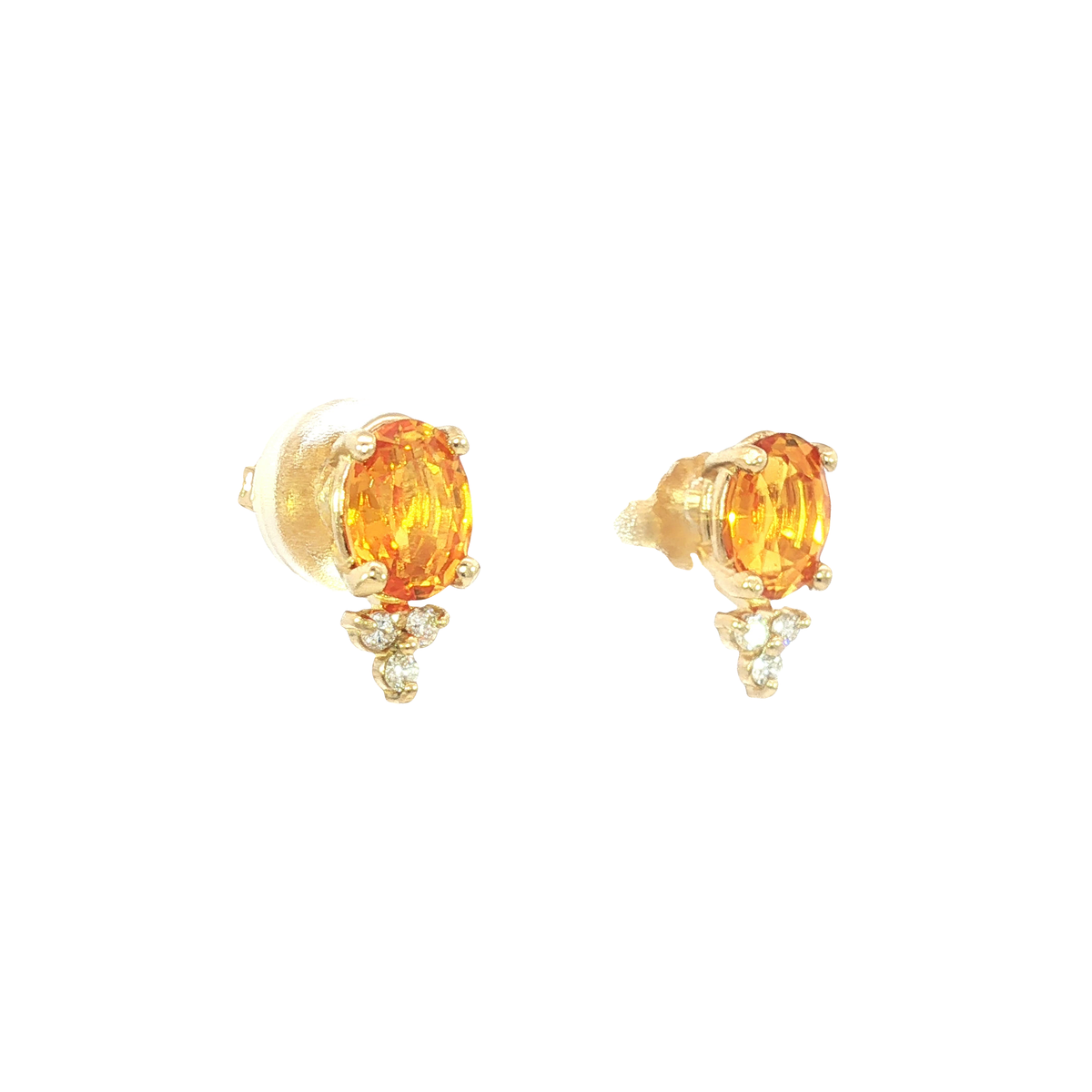 14K Yellow Gold Earrings | Carroll's (view 4)