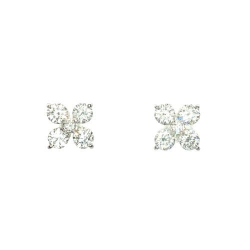 14K White Gold Earrings | Carroll's