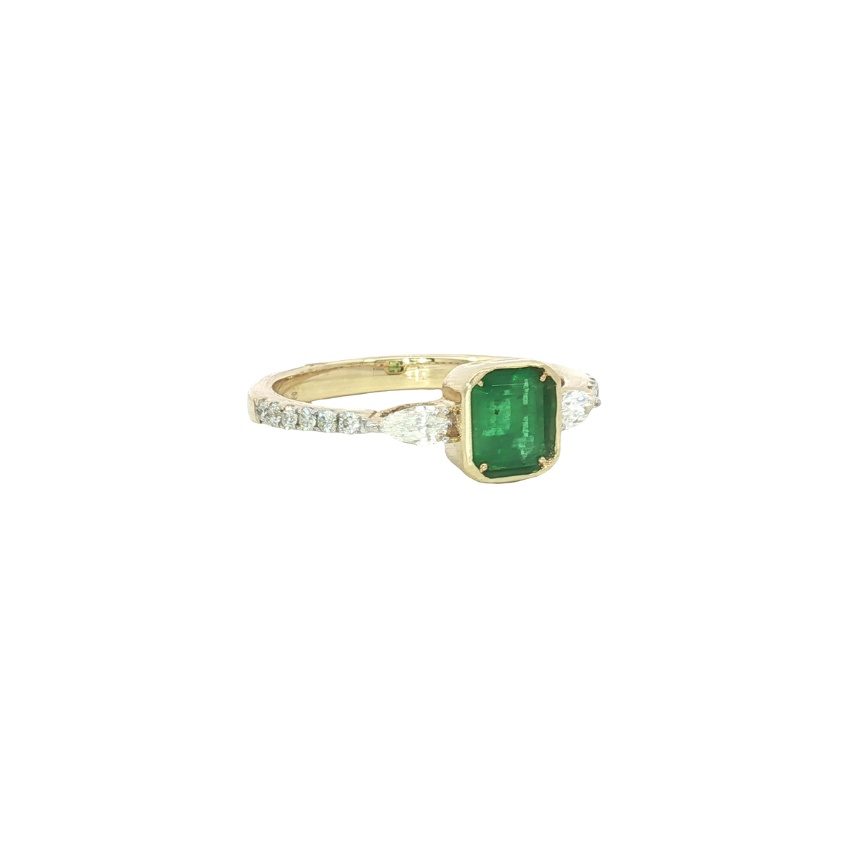 14K Yellow Gold Engagement Rings | Carroll's (view 4)