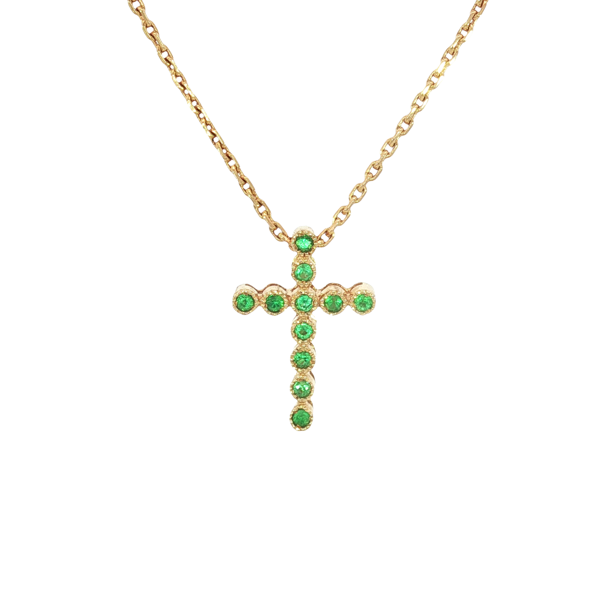 Estate 18K Emerald Necklaces | Carroll's
