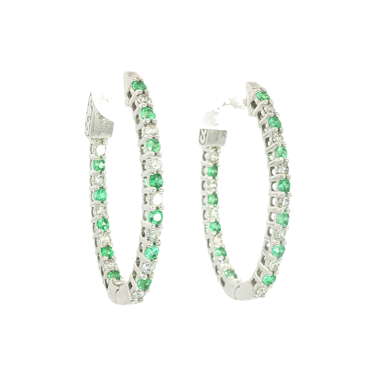 14K White Gold Earrings | Carroll's (view 4)