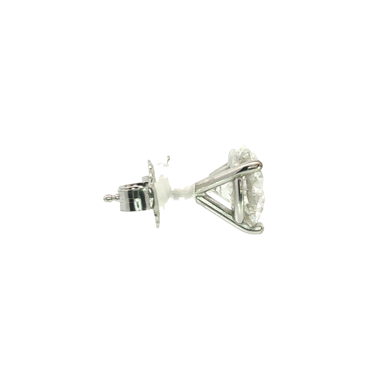 14K White Gold Earrings | Carroll's (view 4)