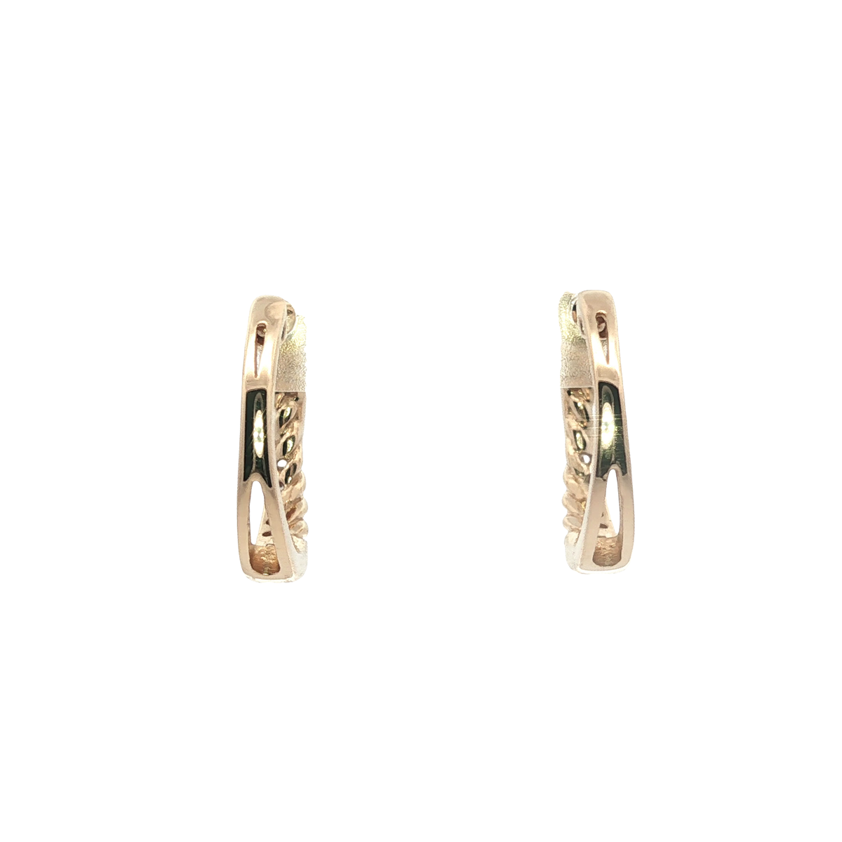 10K Yellow Gold Earrings | Carroll's (view 3)