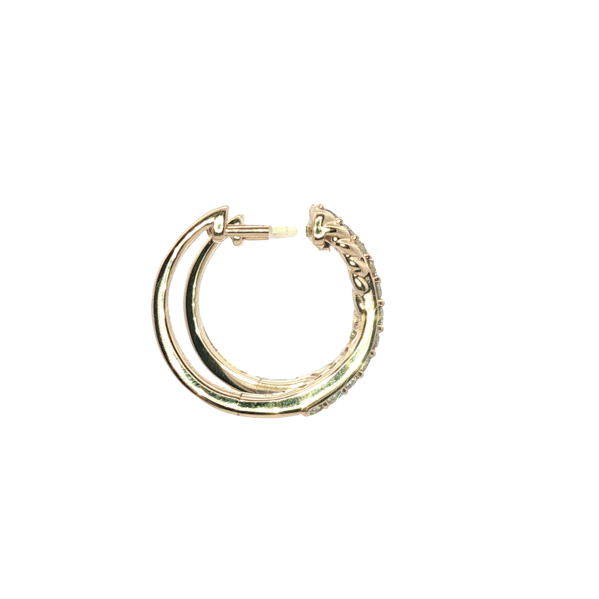 10K Yellow Gold Earrings | Carroll's (view 4)
