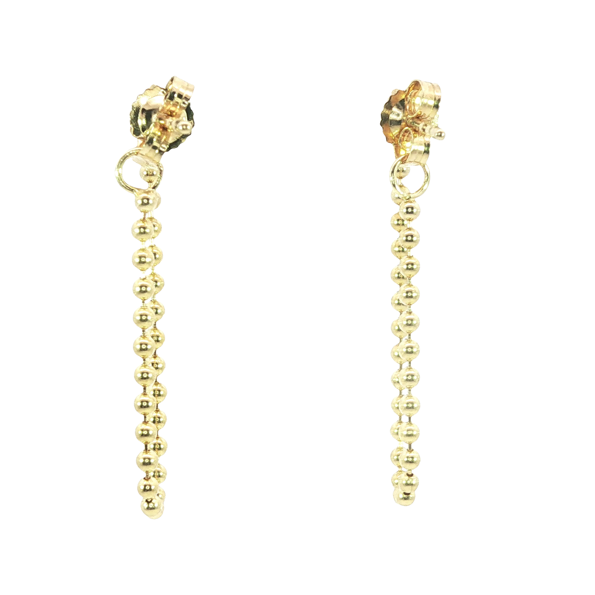 14K Yellow Gold Earrings | Carroll's (view 3)
