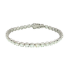 Lab Grown Diamond Tennis Bracelet in 14K White Gold