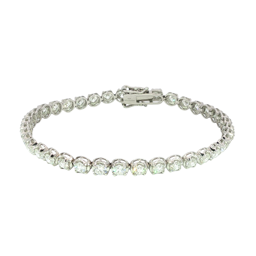 14K White Gold Bracelets | Carroll's