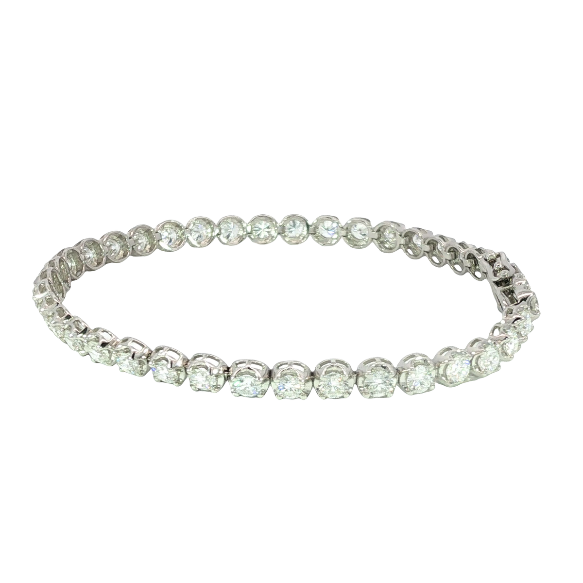 14K White Gold Bracelets | Carroll's (view 2)