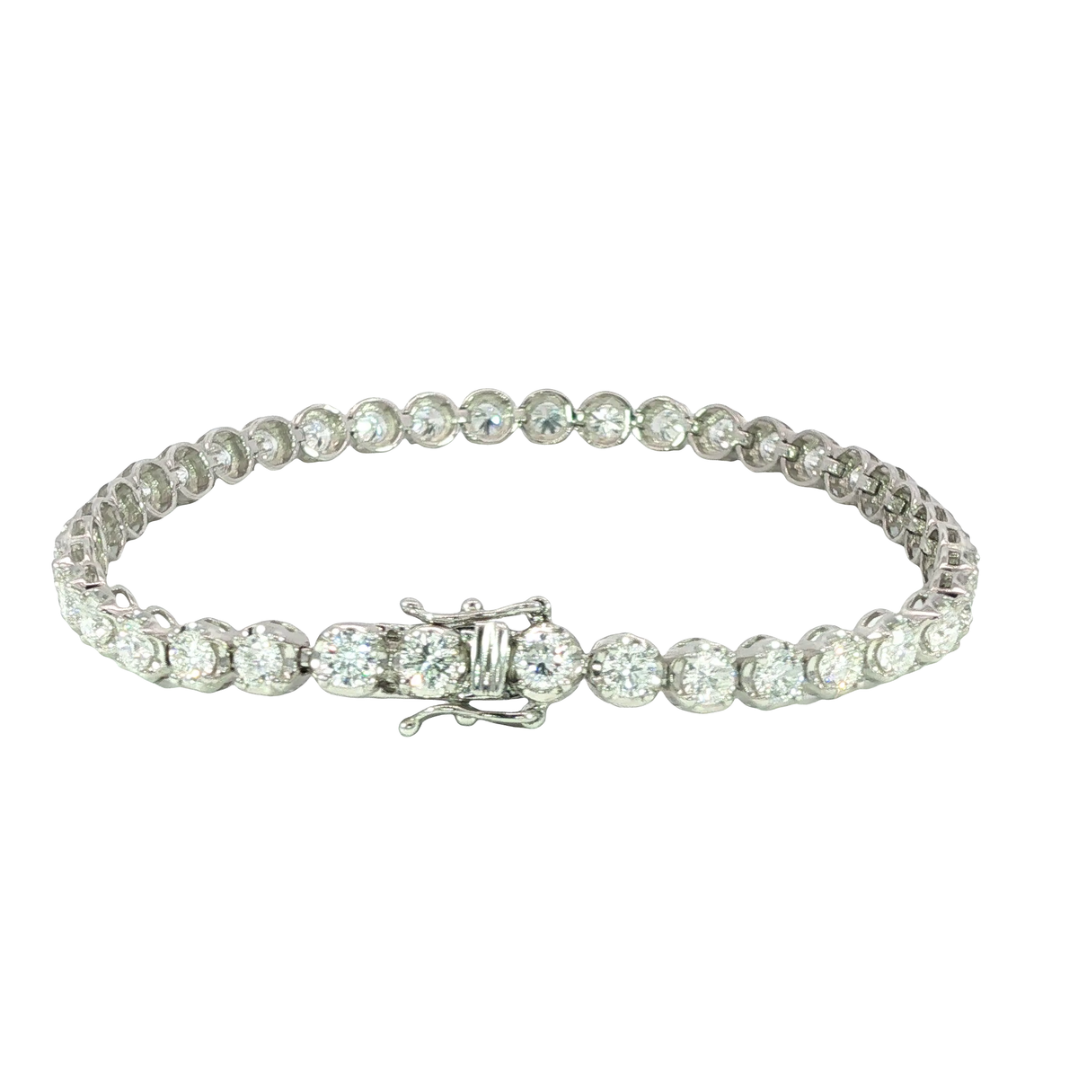 14K White Gold Bracelets | Carroll's (view 3)
