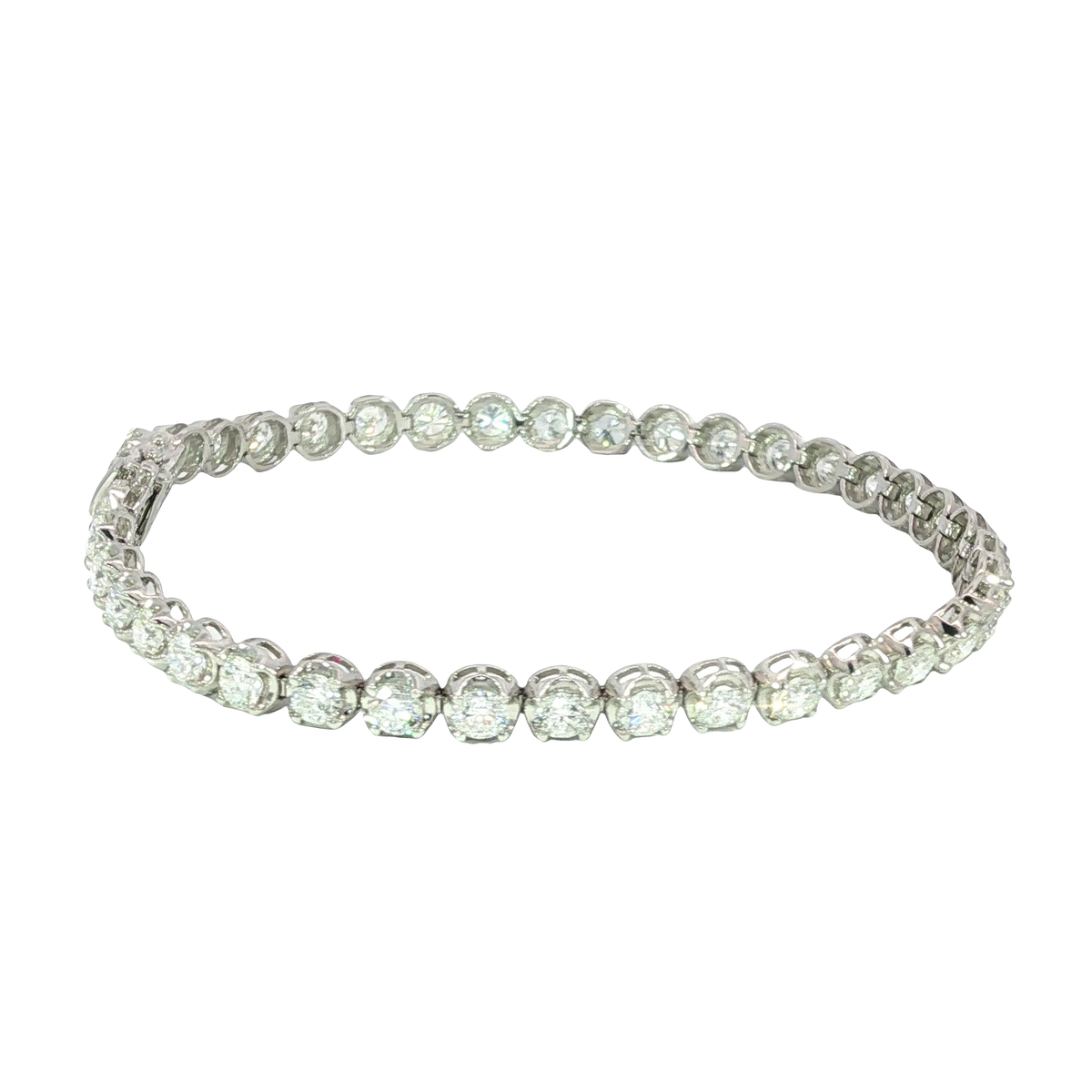 14K White Gold Bracelets | Carroll's (view 4)