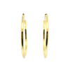 Classic Polished Hoop Earrings in 14K Yellow Gold