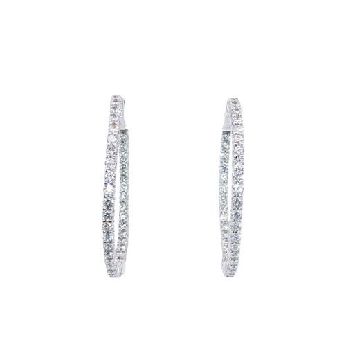 14K White Gold Earrings | Carroll's