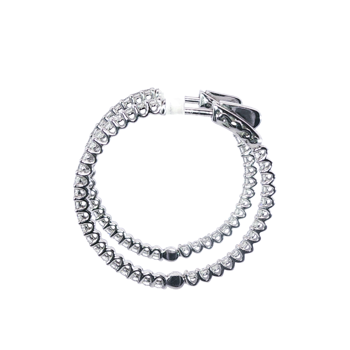 14K White Gold Earrings | Carroll's (view 2)