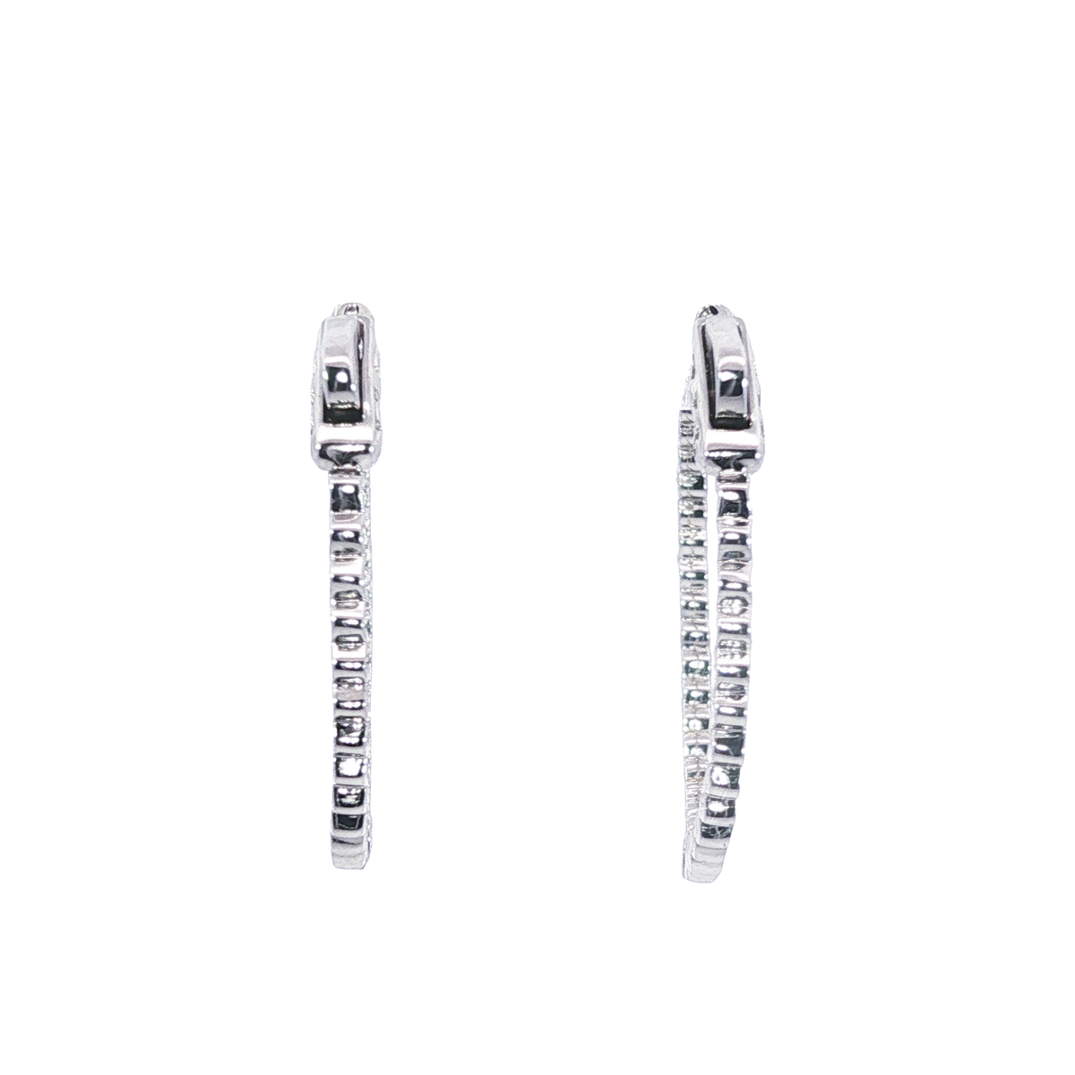 14K White Gold Earrings | Carroll's (view 3)