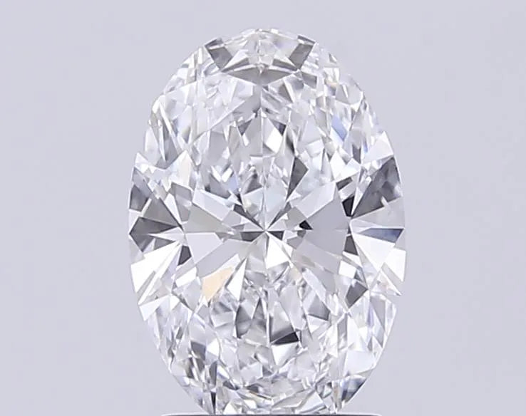 2.03ct Oval Lab Grown Diamond (Colour D, Clarity VVS1, IGI Certified)