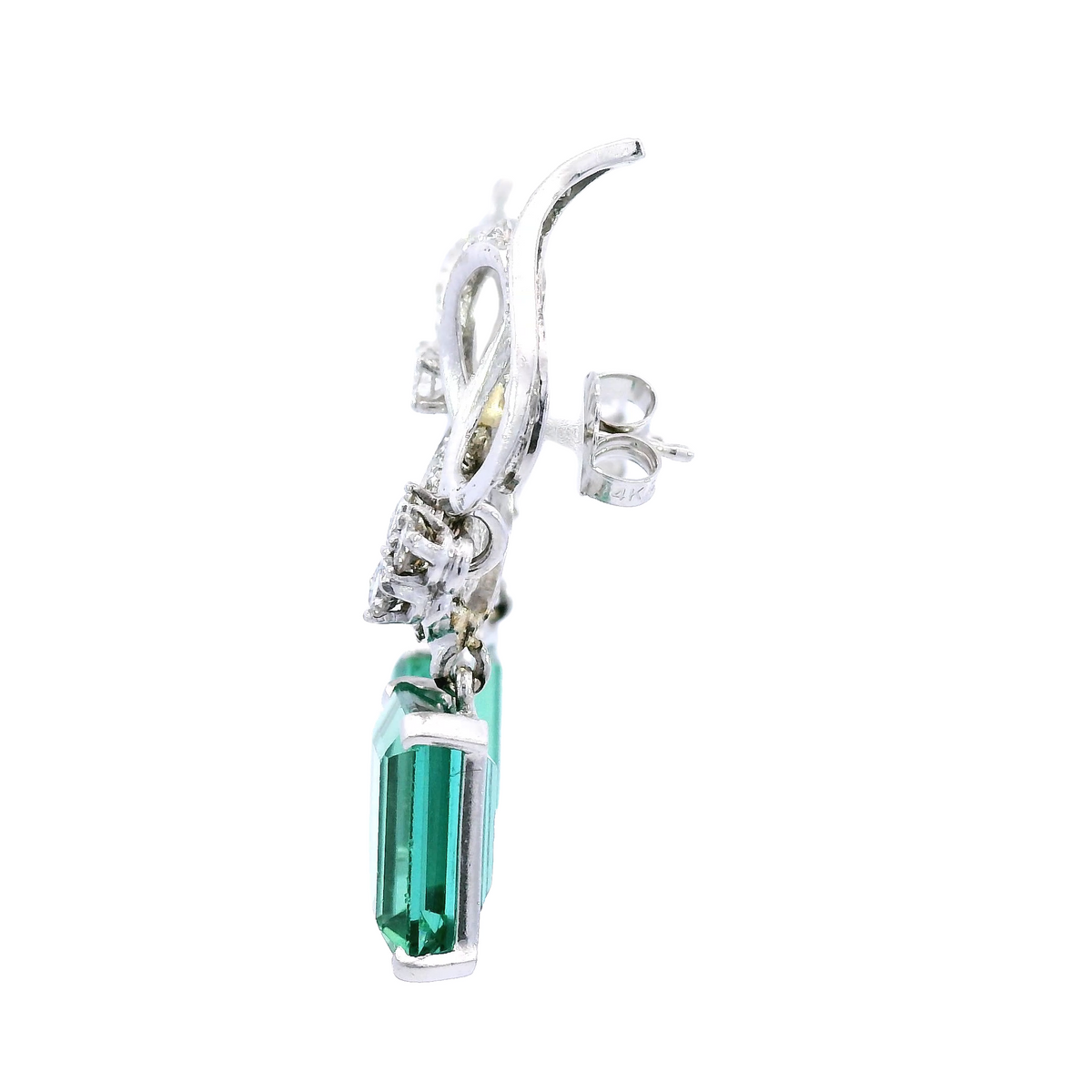 Estate 14K Tourmaline Earrings | Carroll's (view 4)
