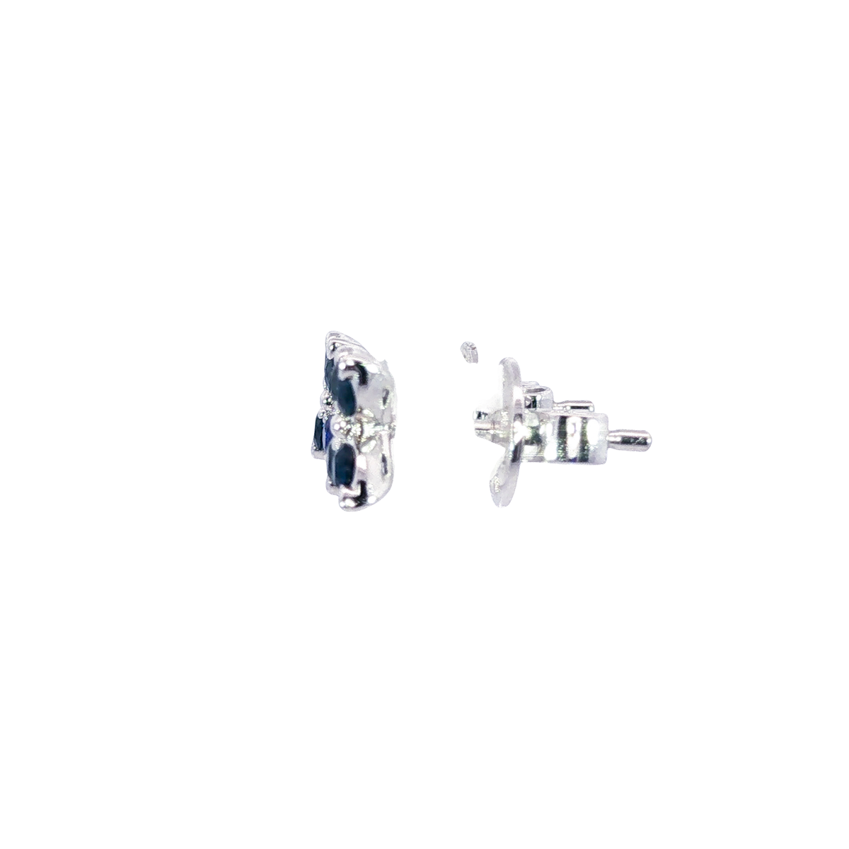 14K White Gold Earrings | Carroll's (view 2)