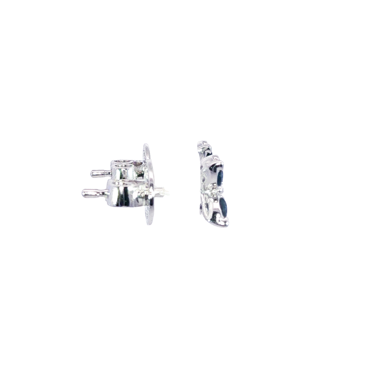 14K White Gold Earrings | Carroll's (view 4)