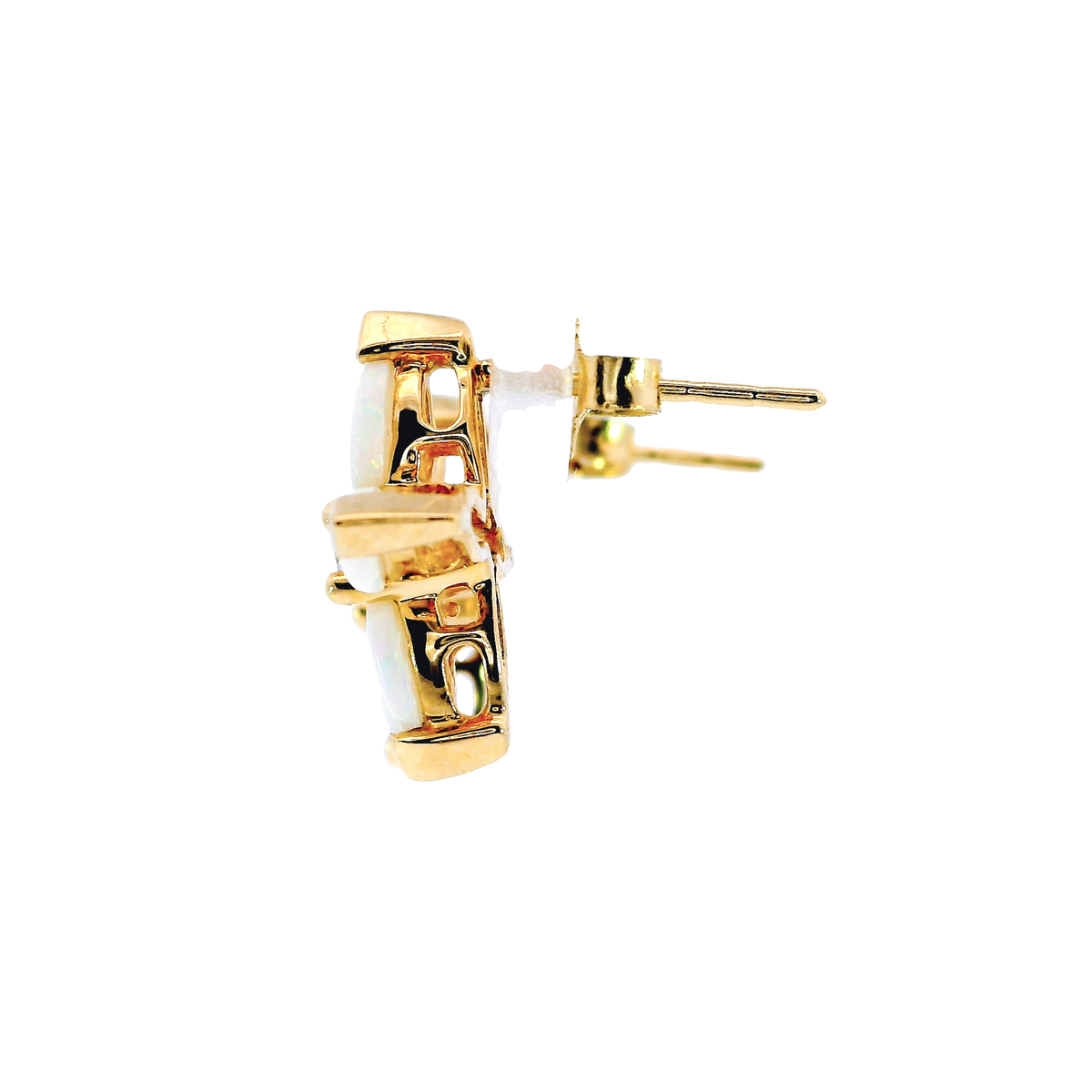 14K Yellow Gold Earrings | Carroll's (view 2)