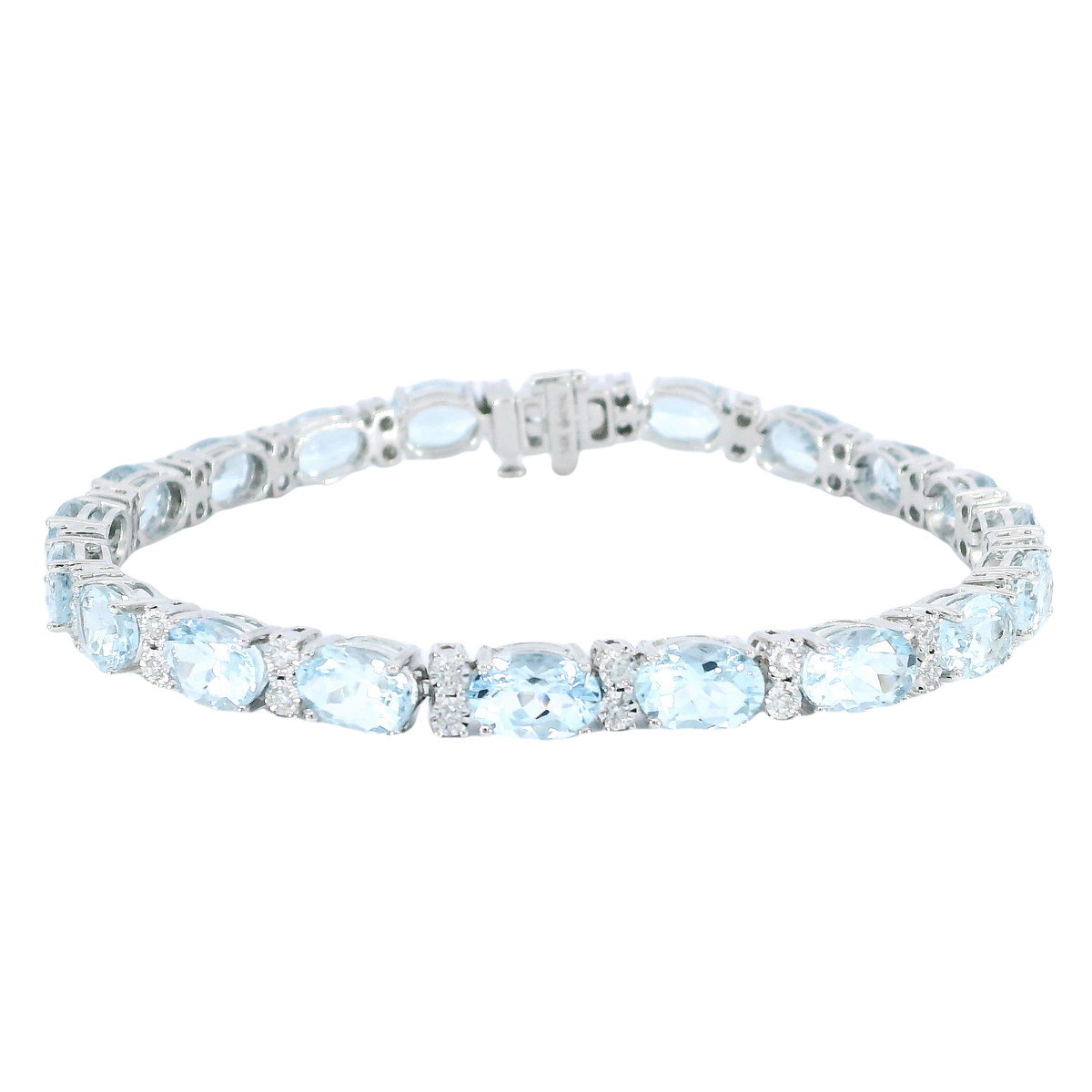 14K White Gold Bracelets | Carroll's