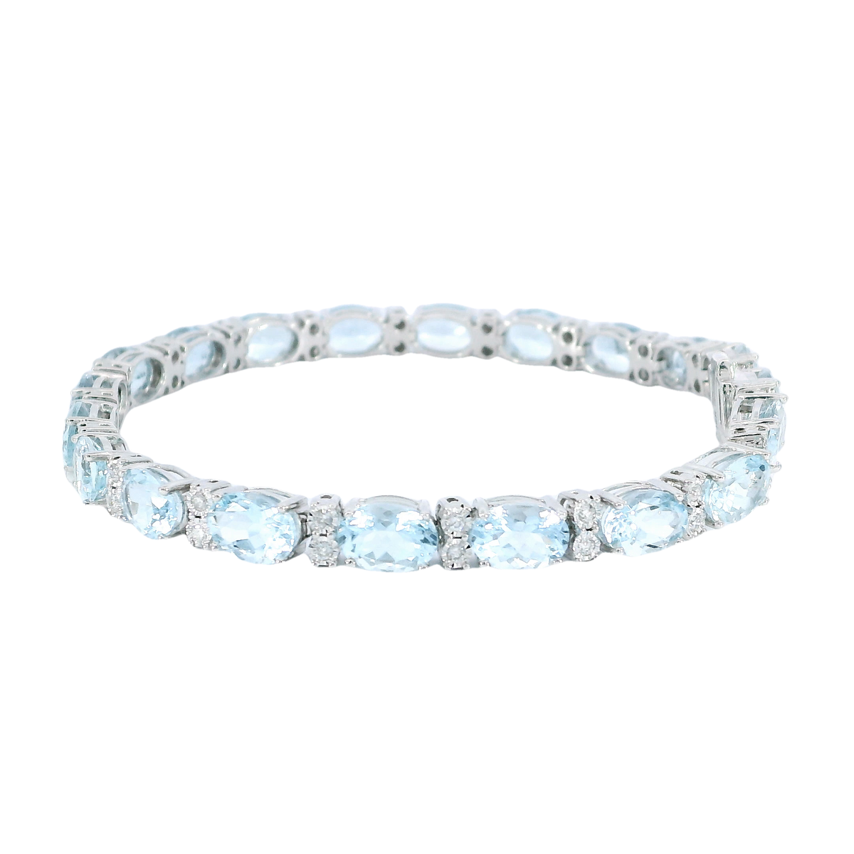 14K White Gold Bracelets | Carroll's (view 5)