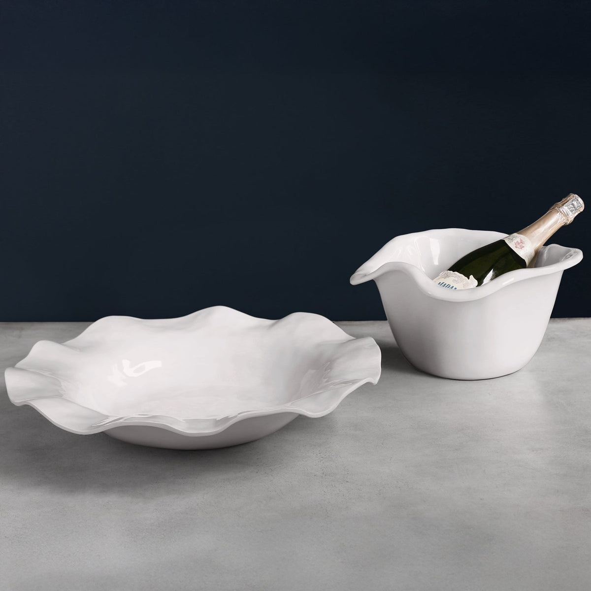 VIDA Havana Extra Large Bowl (White)