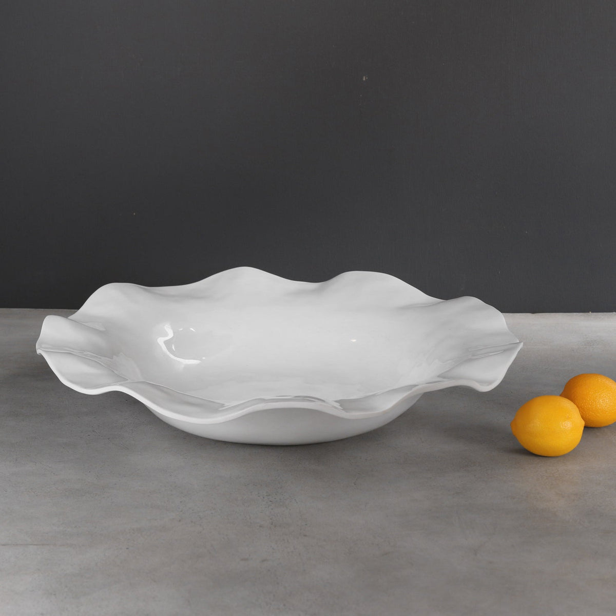 VIDA Havana Extra Large Bowl (White)