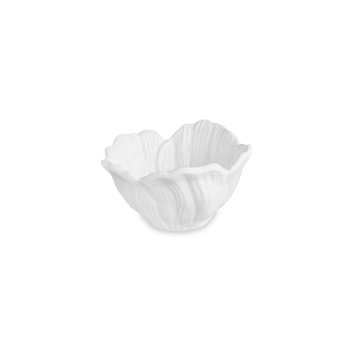 VIDA Lettuce Mini Dip Bowl Set of 4 (White)