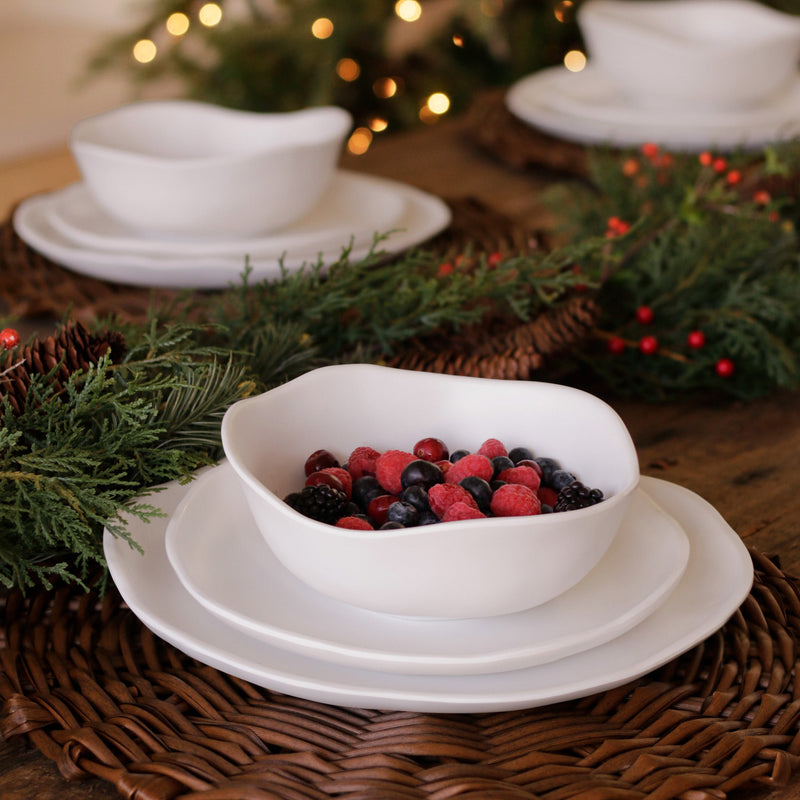 VIDA Nube Cereal Bowl Set of 4 (White)