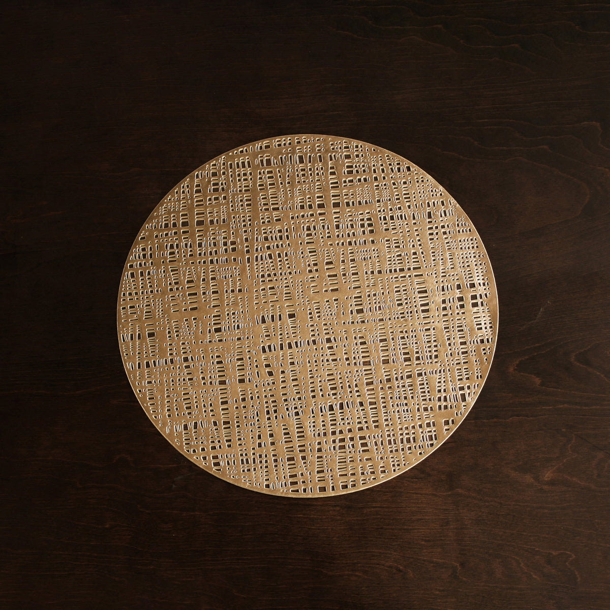 VIDA Woven Round Placemats (Set of 4)