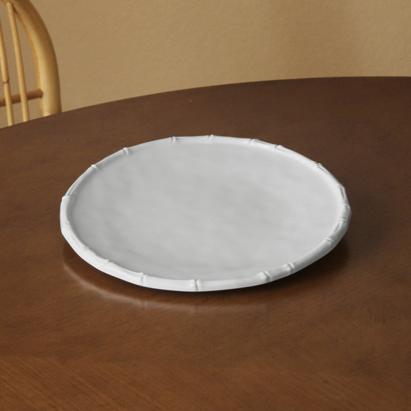 VIDA Bamboo Dinner Plate Set of 4 (White)