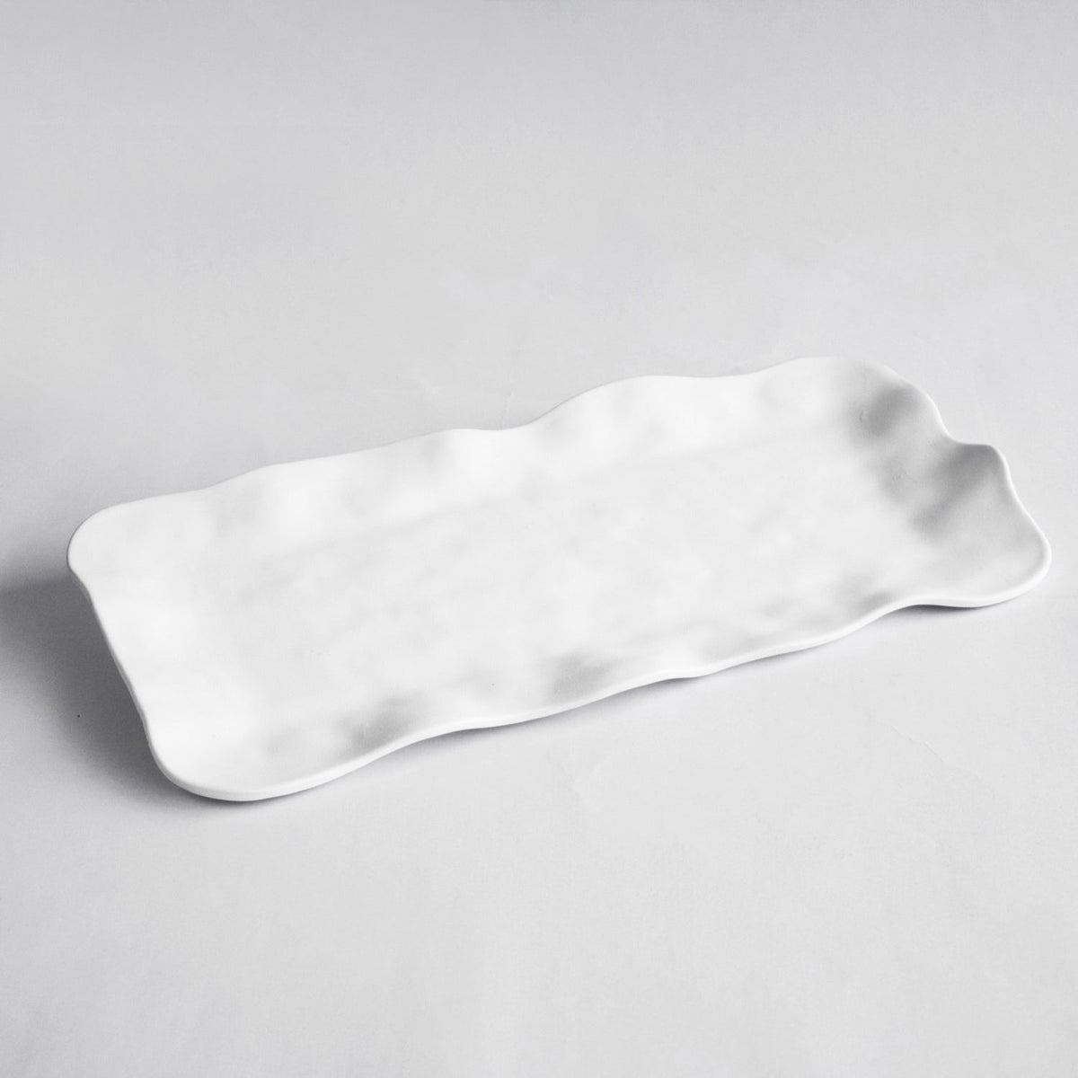 VIDA Nube Long Rectangle Tray (White)