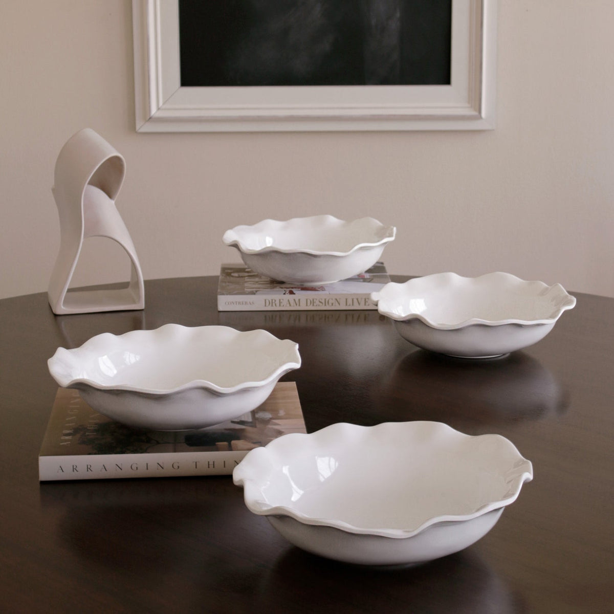 VIDA Havana Medium Pasta Bowl (White)